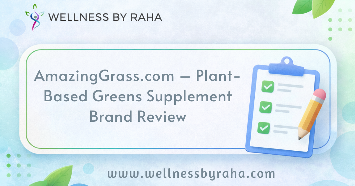 AmazingGrass.com – Plant-Based Greens Supplement Brand Review
