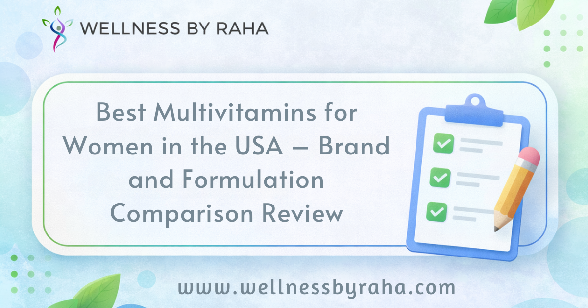 Best Multivitamins for Women in the USA – Brand and Formulation Comparison Review