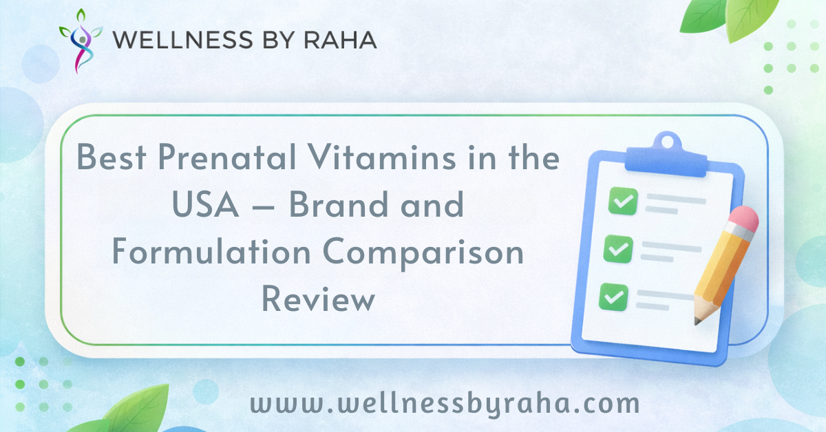 Best Prenatal Vitamins in the USA – Brand and Formulation Comparison Review